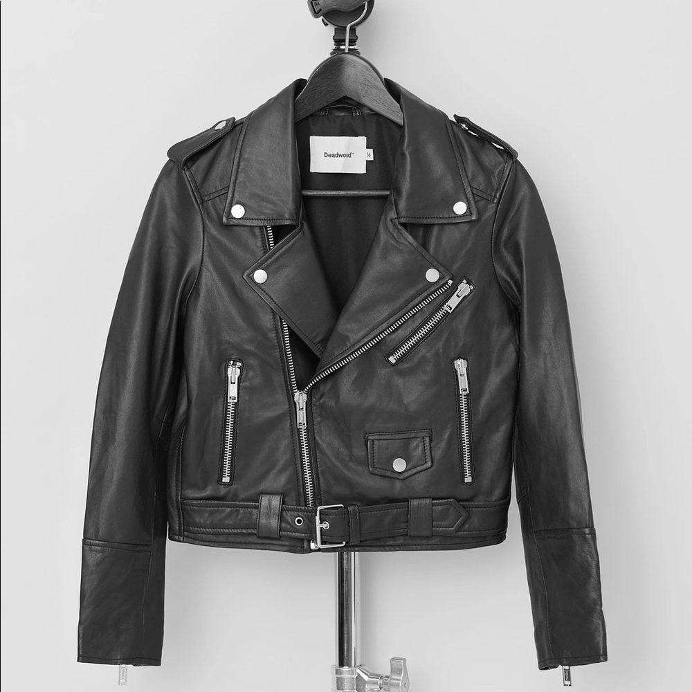Brand New with Tags Deadwood Leather Joan Jacket